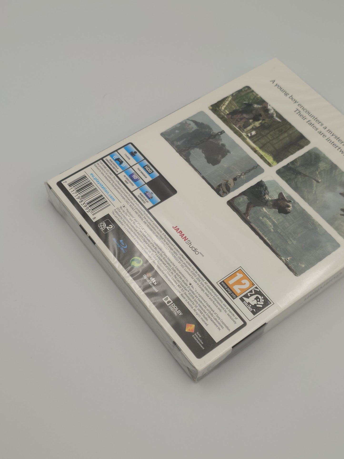 The Last Guardian – Limited Edition Steelbook (PS4, UK PAL) – Factory Sealed