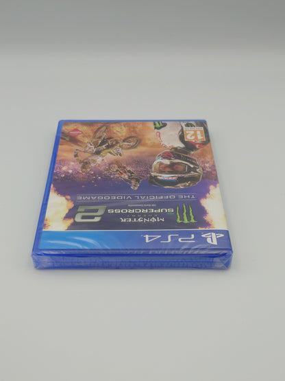 Monster Energy Supercross 2: The Official Videogame (PS4, UK PAL) – Factory Sealed