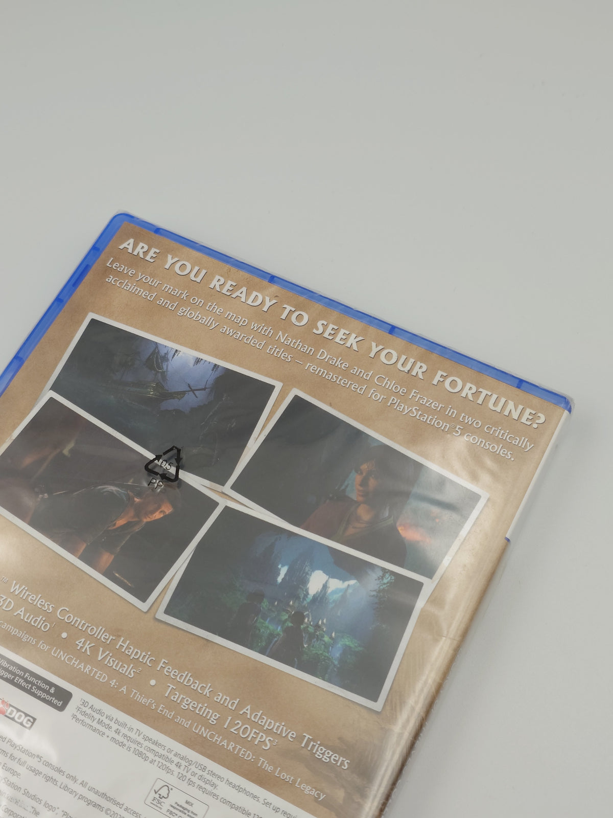 Uncharted: Legacy of Thieves Collection (PS5, UK PAL) - Factory Sealed