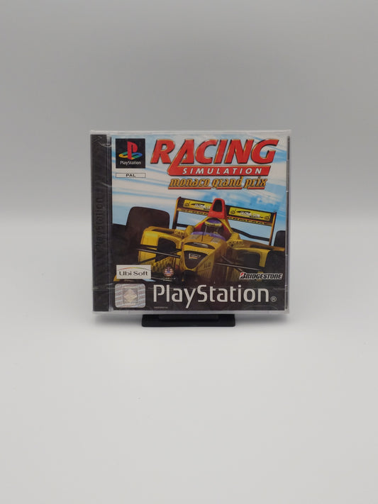 Racing Simulator: Monaco Grand Prix (PS1, UK PAL) – Factory Sealed