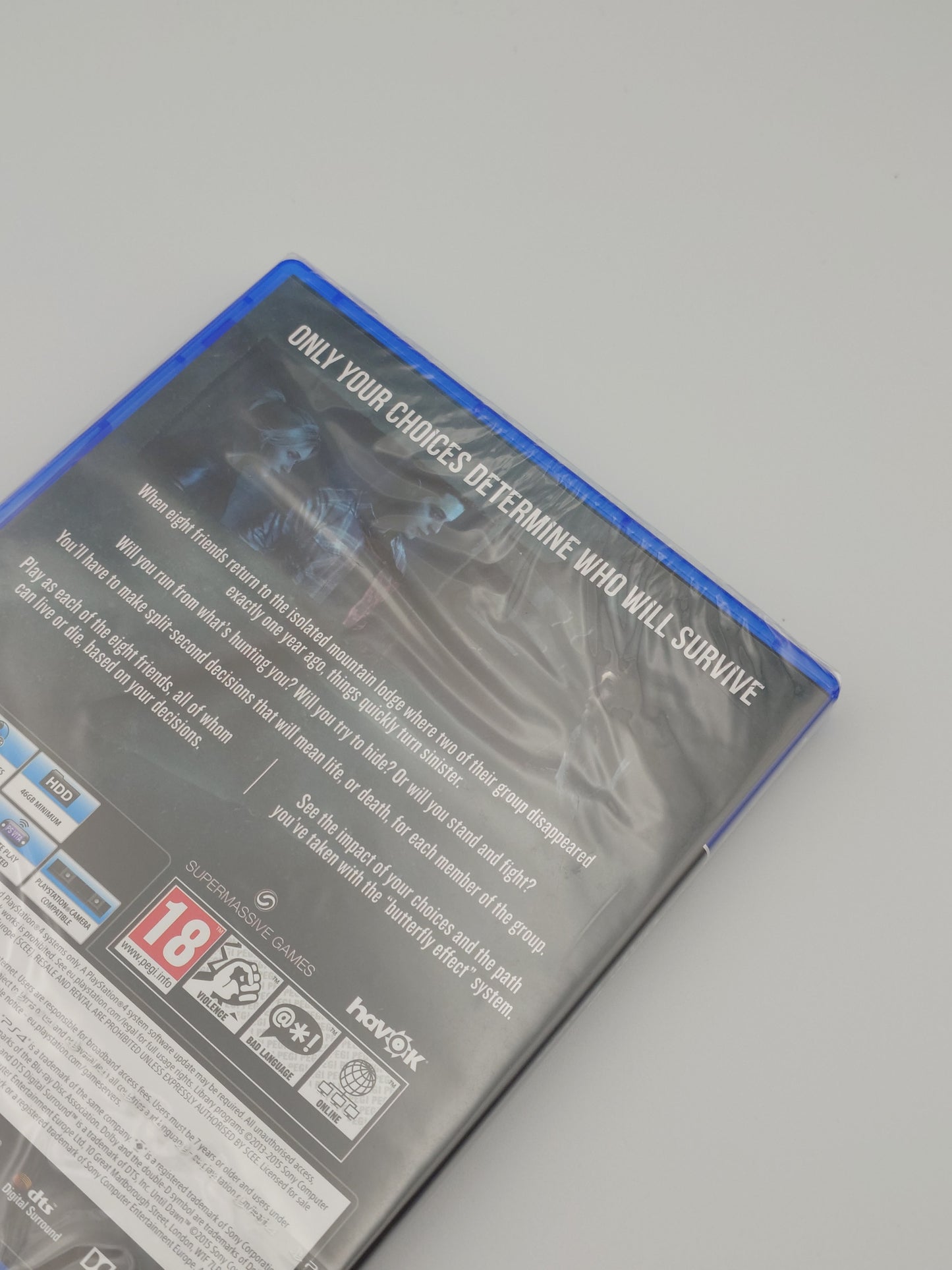 Until Dawn (PS4, PAL) – Factory Sealed
