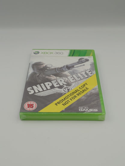 Sniper Elite V2 - Promotional Copy Not For Resale (Xbox 360, PAL) - Factory Sealed