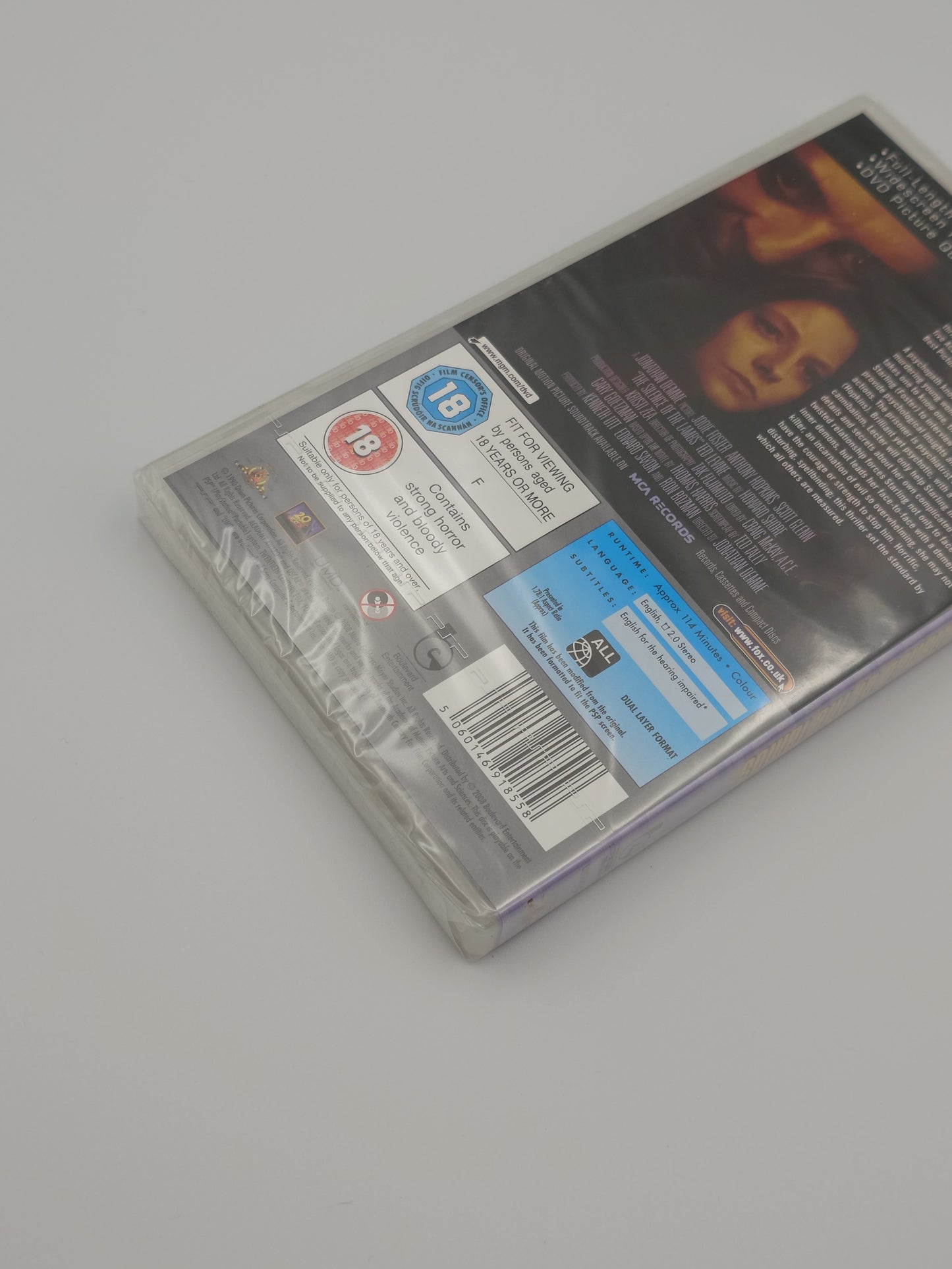 The Silence of the Lambs (PSP UMD Video, PAL) – Factory Sealed