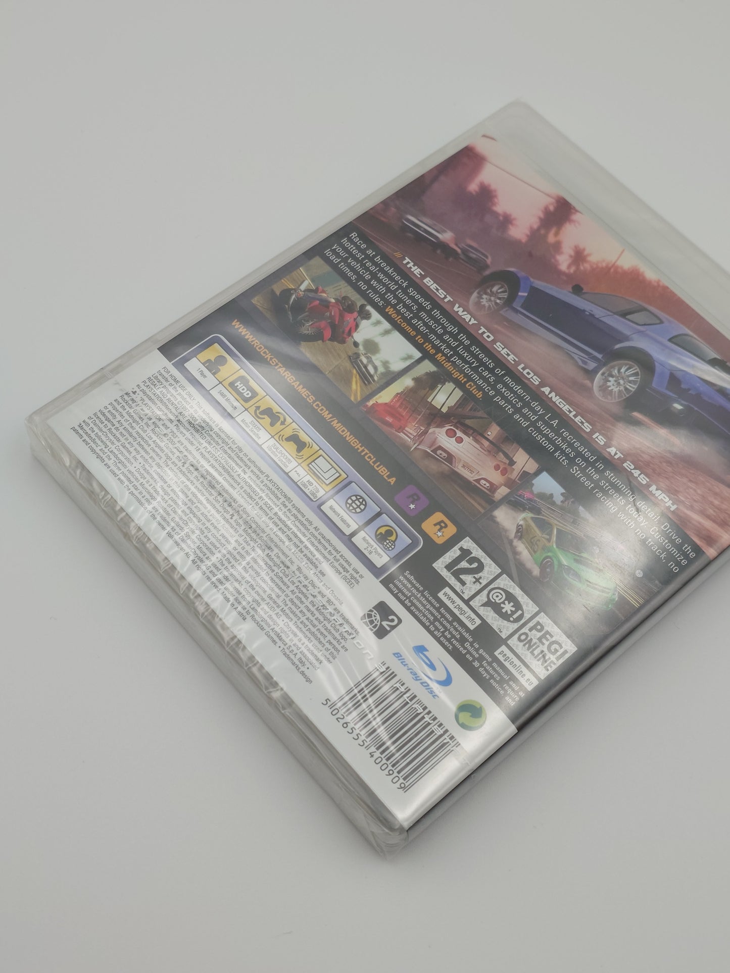 Midnight Club: Los Angeles (PS3, UK PAL) – Factory Sealed