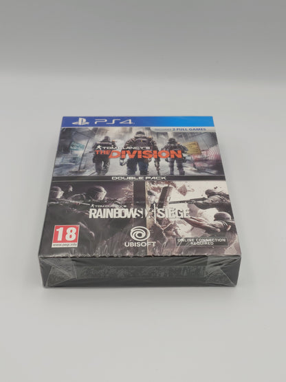 Tom Clancy's The Division & Rainbow Six Siege – Double Pack (PS4, UK PAL) – Factory Sealed