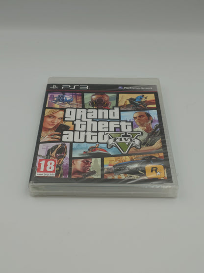 Grand Theft Auto V (PS3, UK PAL) - Factory Sealed