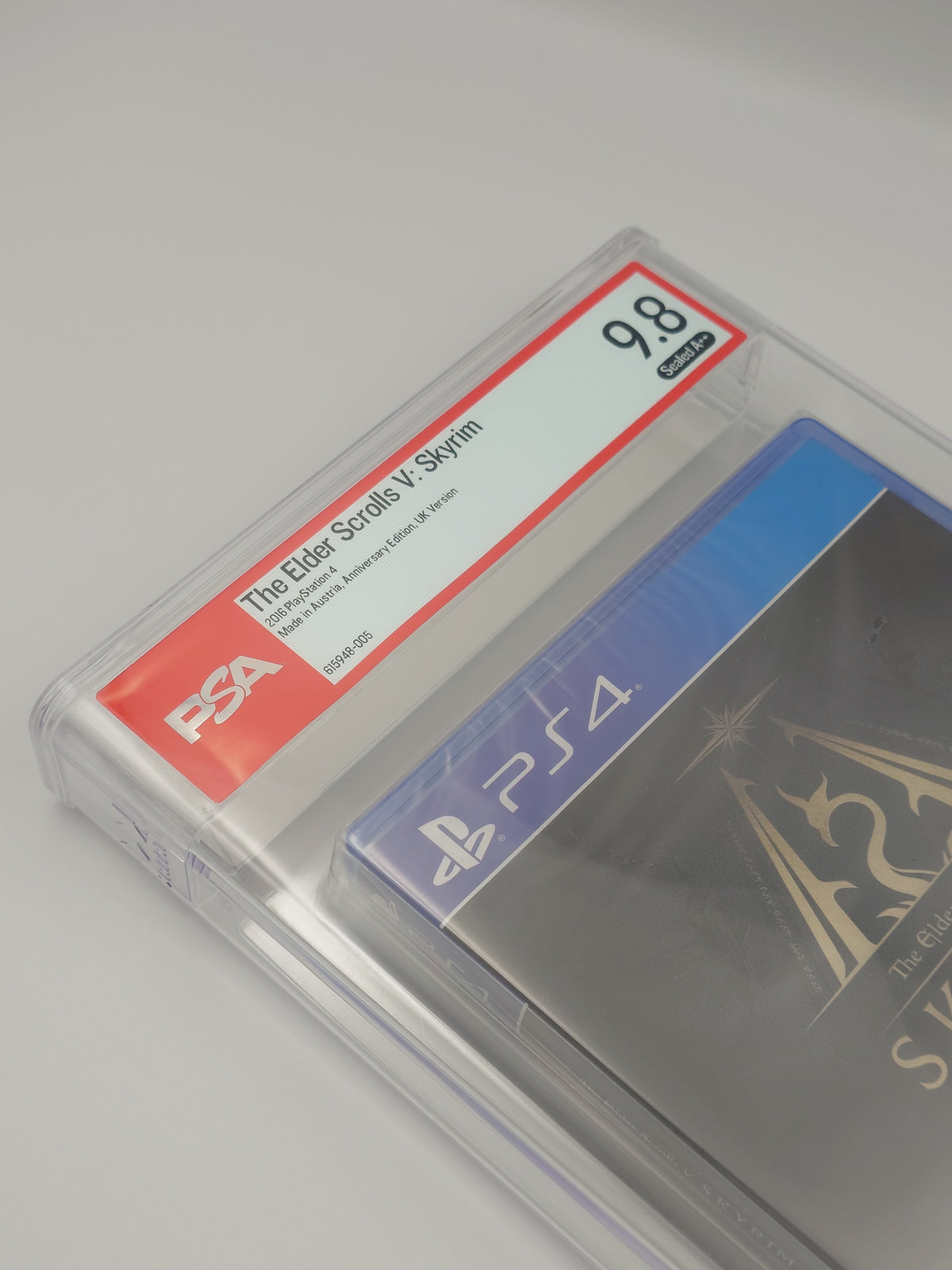 The Elder Scrolls V: Skyrim - Anniversary Edition (PS4, UK PAL, Factory Sealed) - PSA Graded 9.8 A++