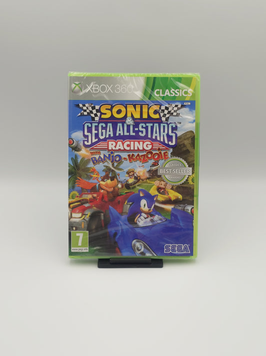 Sonic & SEGA All-Stars Racing with Banjo-Kazooie (Xbox 360 Classics, PAL) – Factory Sealed