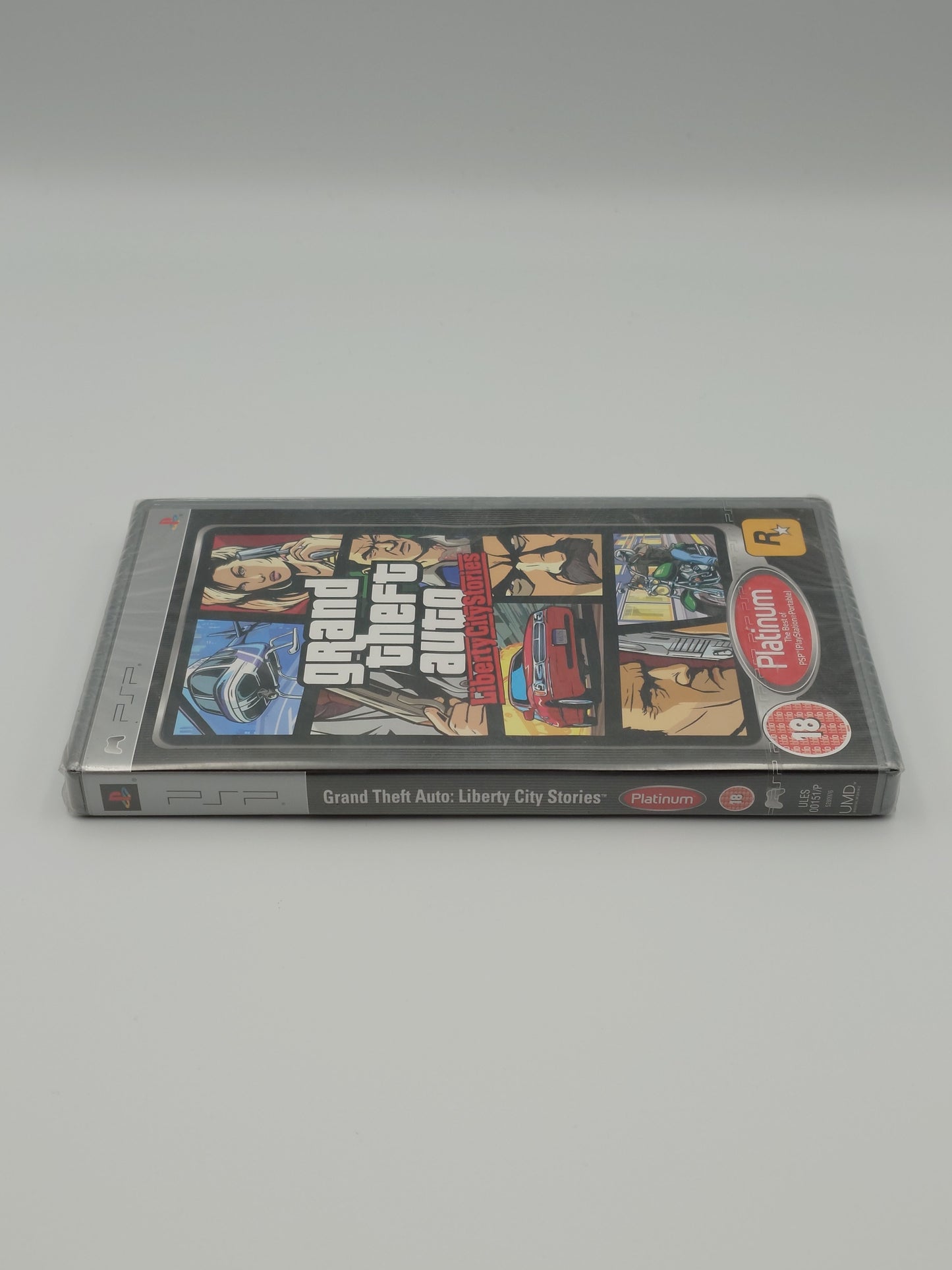 Grand Theft Auto: Liberty City Stories (PSP Platinum, UK PAL) – Factory Sealed
