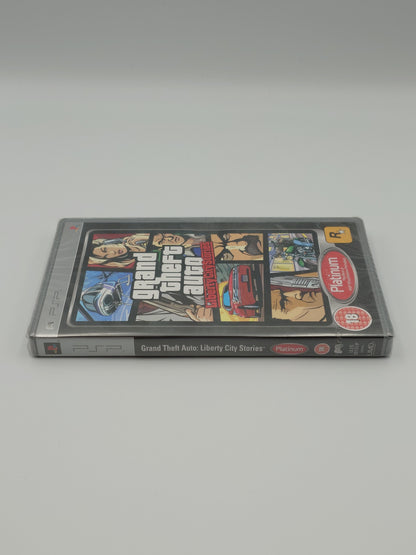 Grand Theft Auto: Liberty City Stories (PSP Platinum, UK PAL) – Factory Sealed