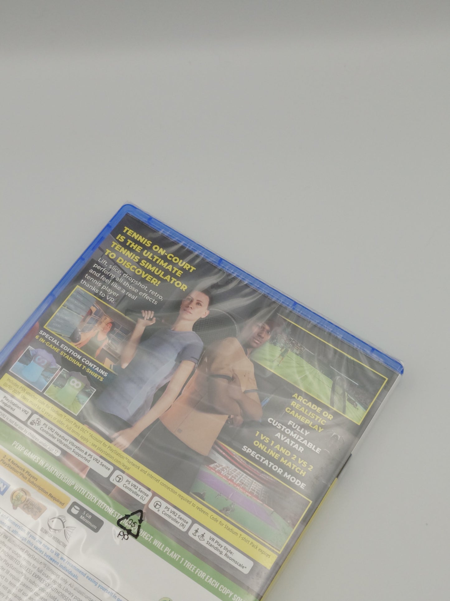 Tennis: On-Court (PS5, UK PAL) – Factory Sealed