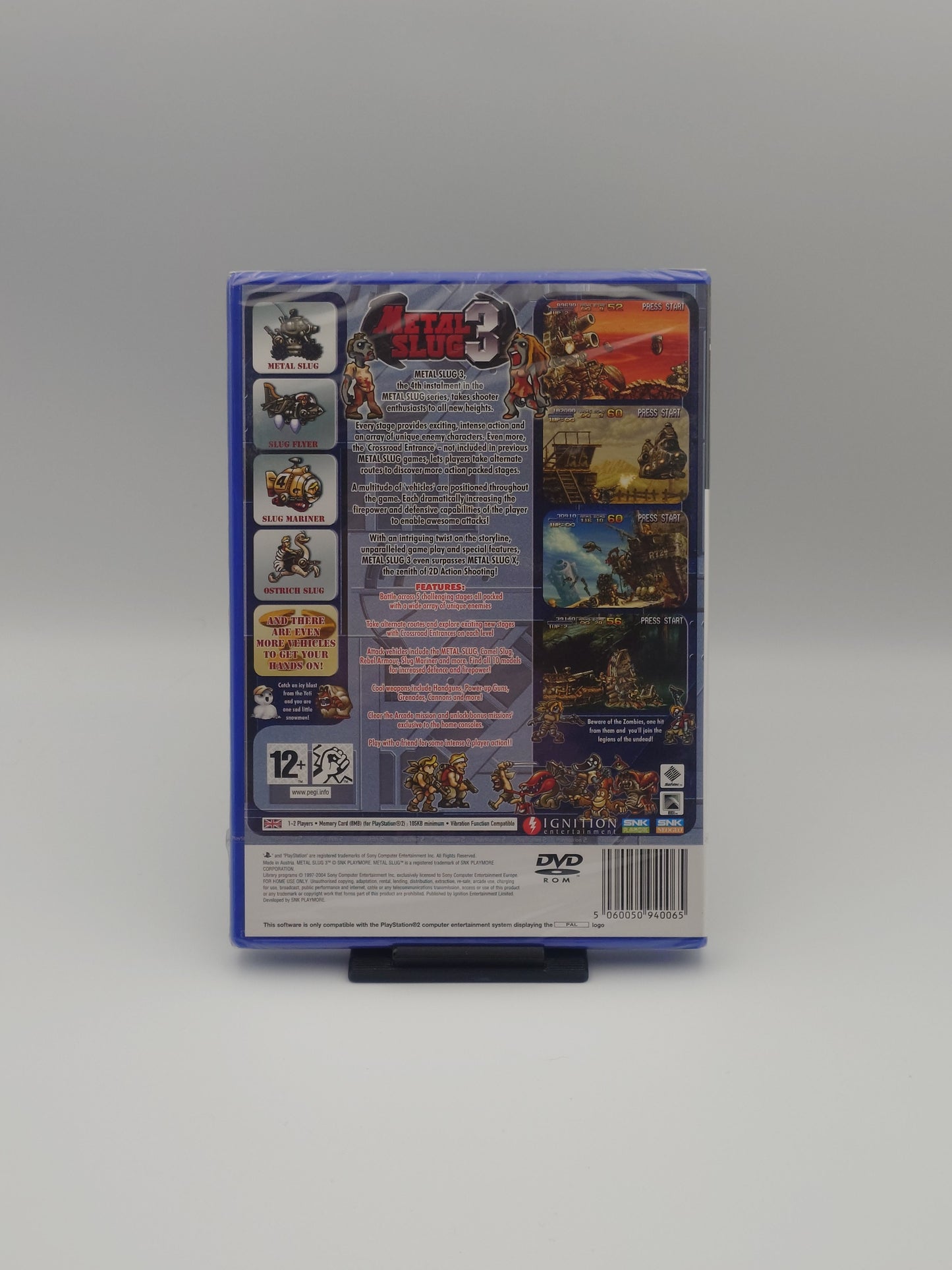 Metal Slug 3 (PS2, UK PAL) – Factory Sealed