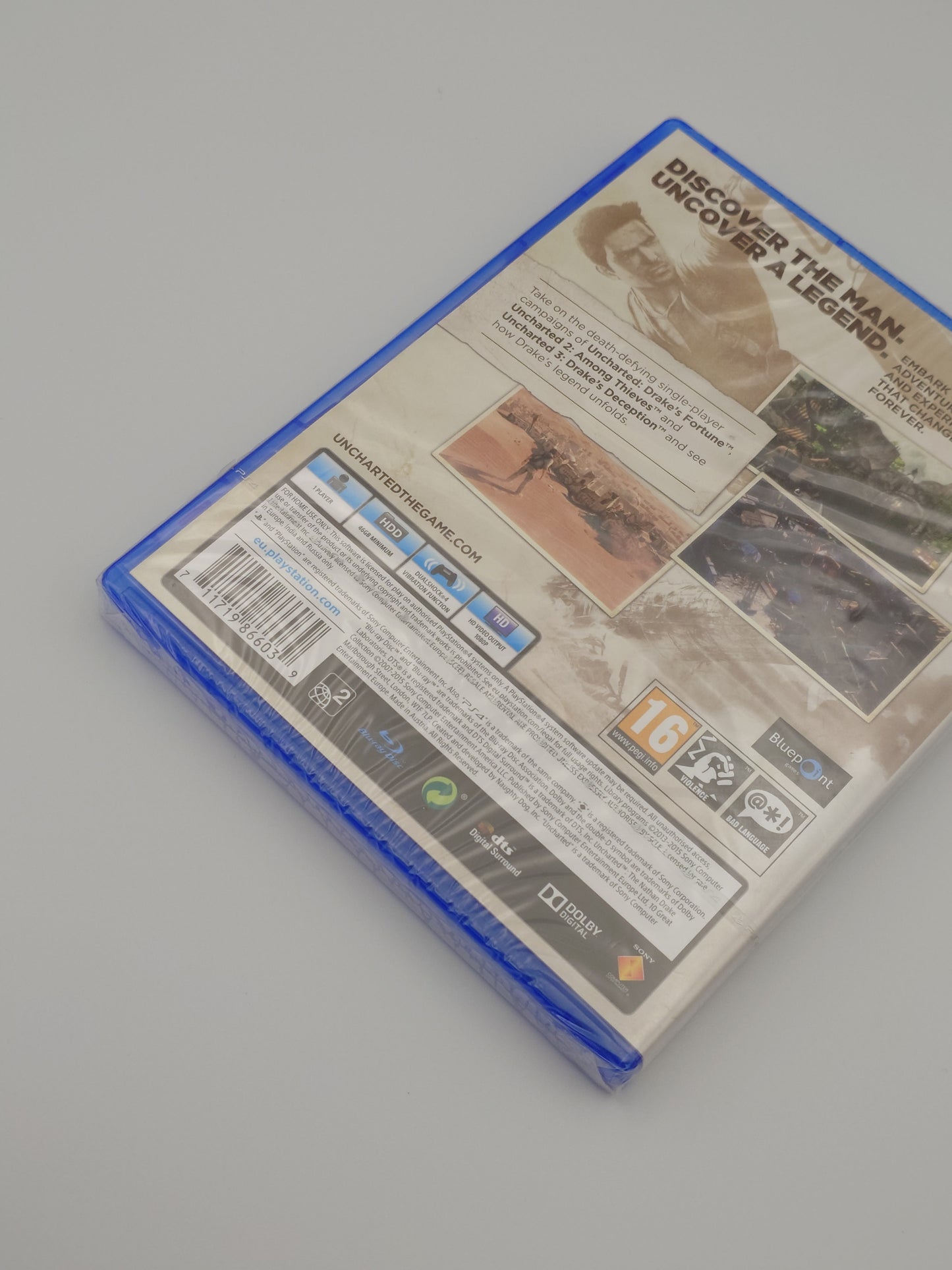 Uncharted: The Nathan Drake Collection (PS4, UK PAL) – Factory Sealed