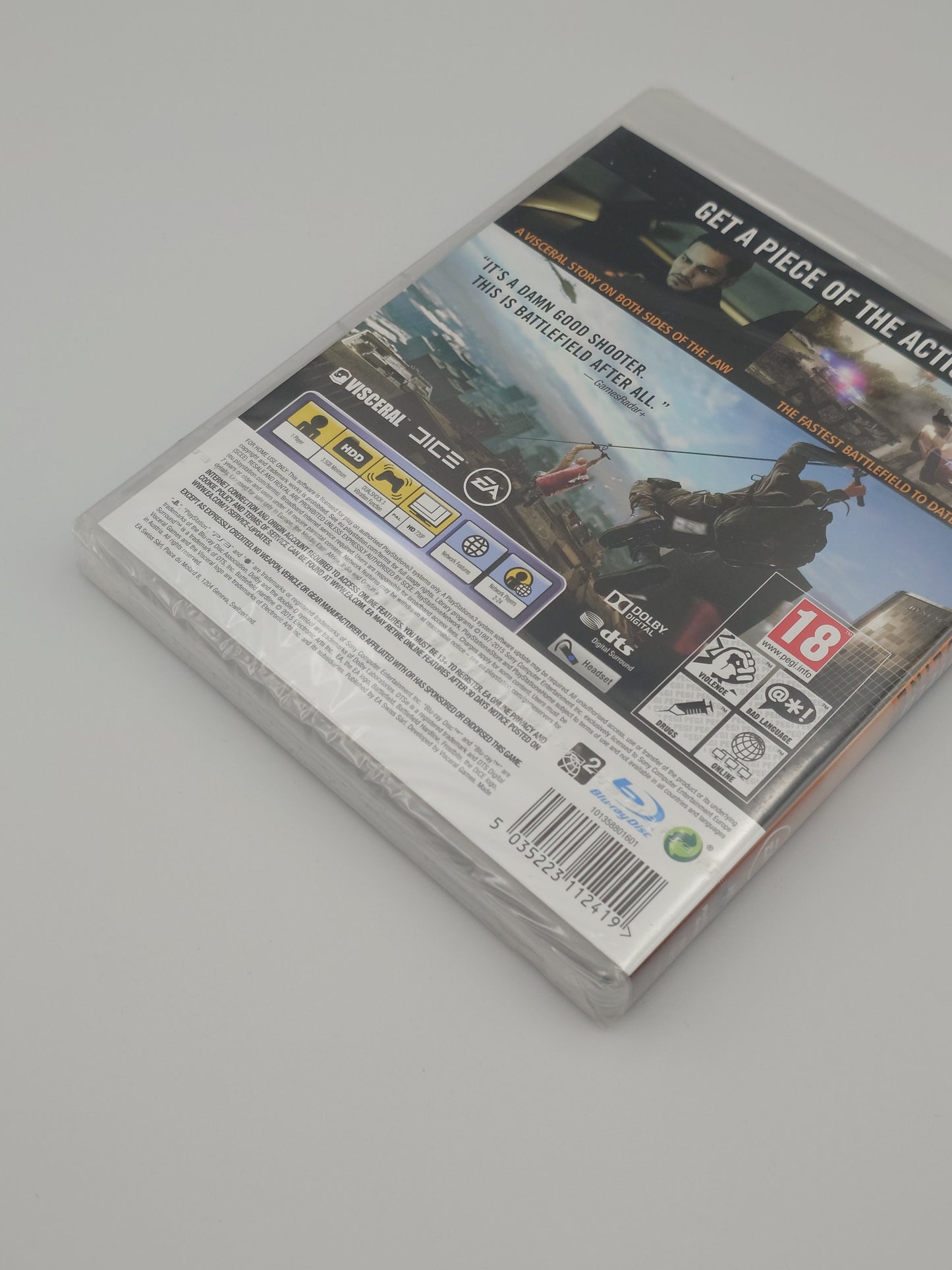 Battlefield: Hardline (PS3, UK PAL) – Factory Sealed