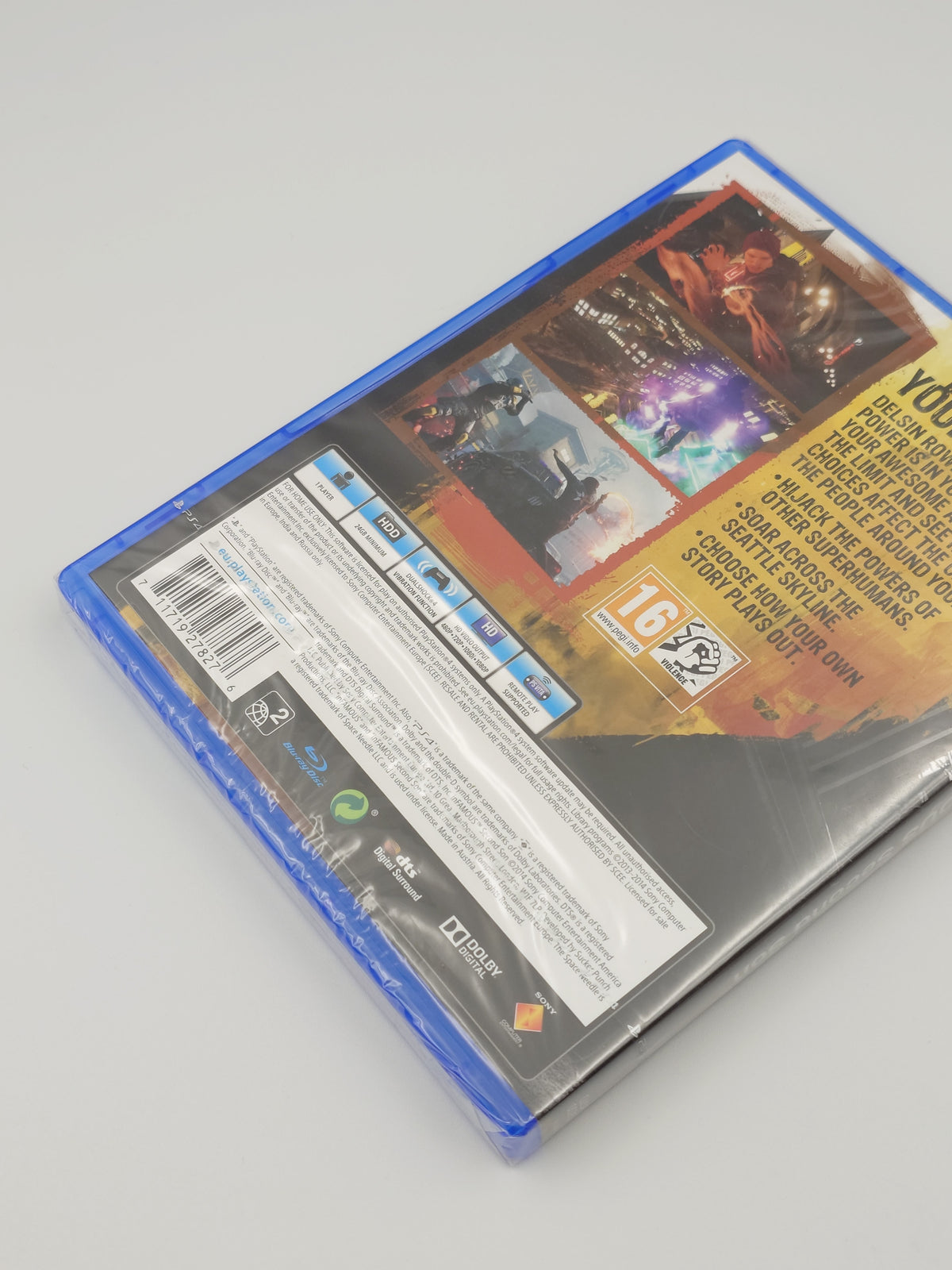 inFAMOUS Second Son (PS4, UK PAL) - Factory Sealed
