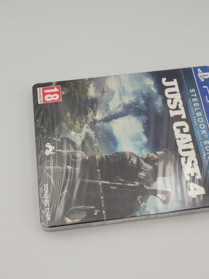 Just Cause 4 – Limited Edition Steelbook (PS4, UK PAL) – Factory Sealed