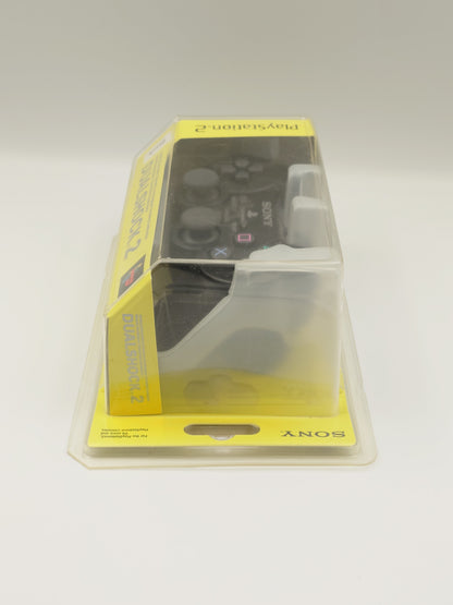 PlayStation 2 DualShock 2 Controller - Black (PS2, PAL) - Factory Sealed