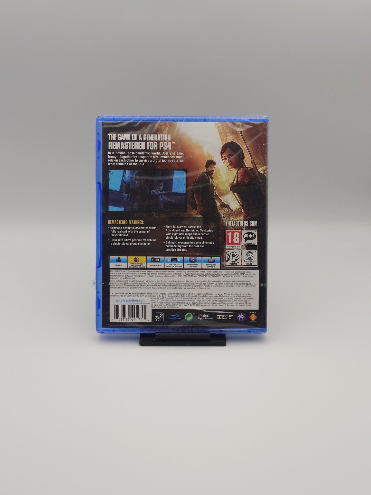 The Last of Us: Remastered (PS4, UK PAL) – Factory Sealed