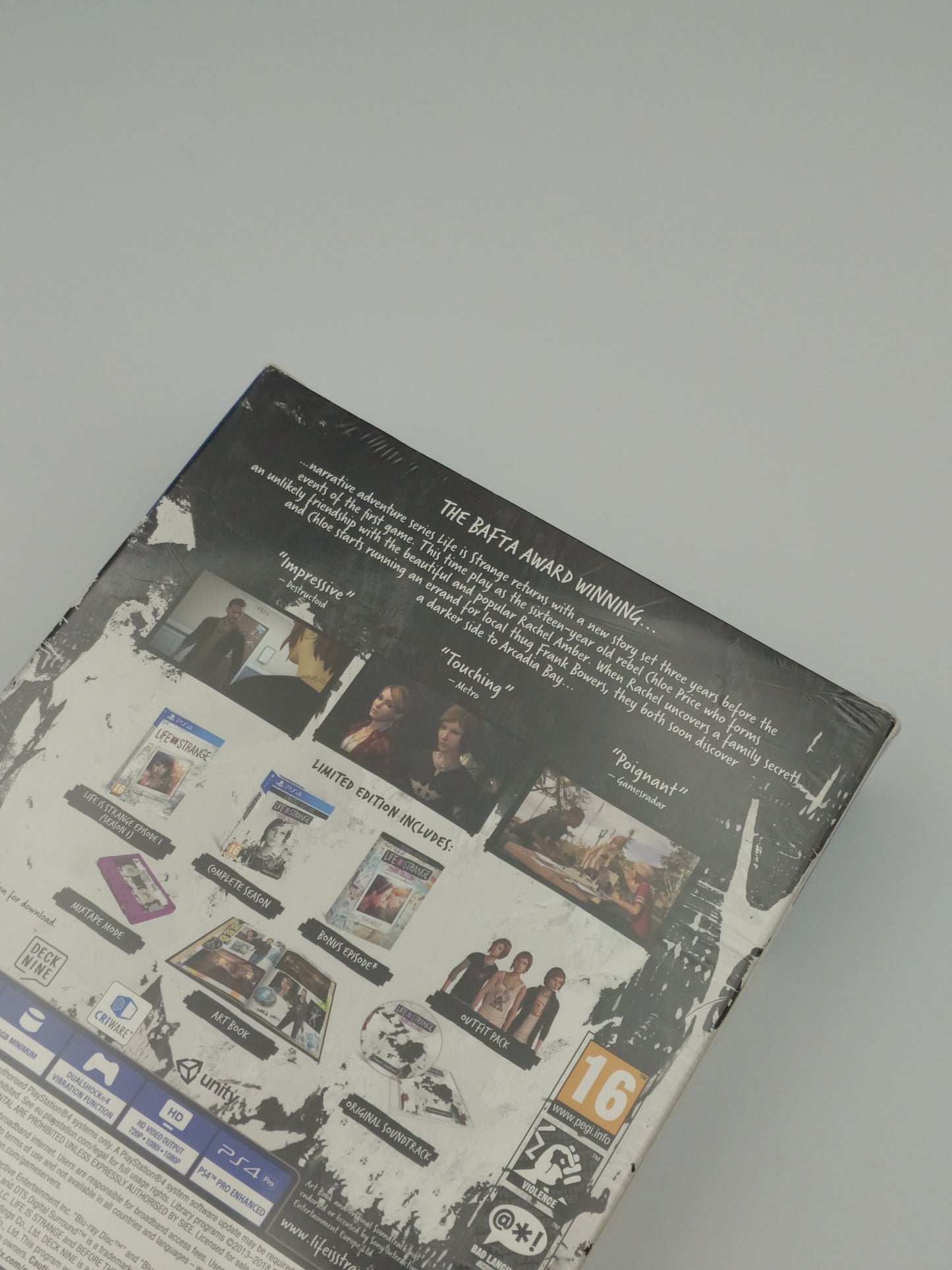 Life is Strange: Before the Storm  – Limited Edition (PS4, UK PAL) – Factory Sealed