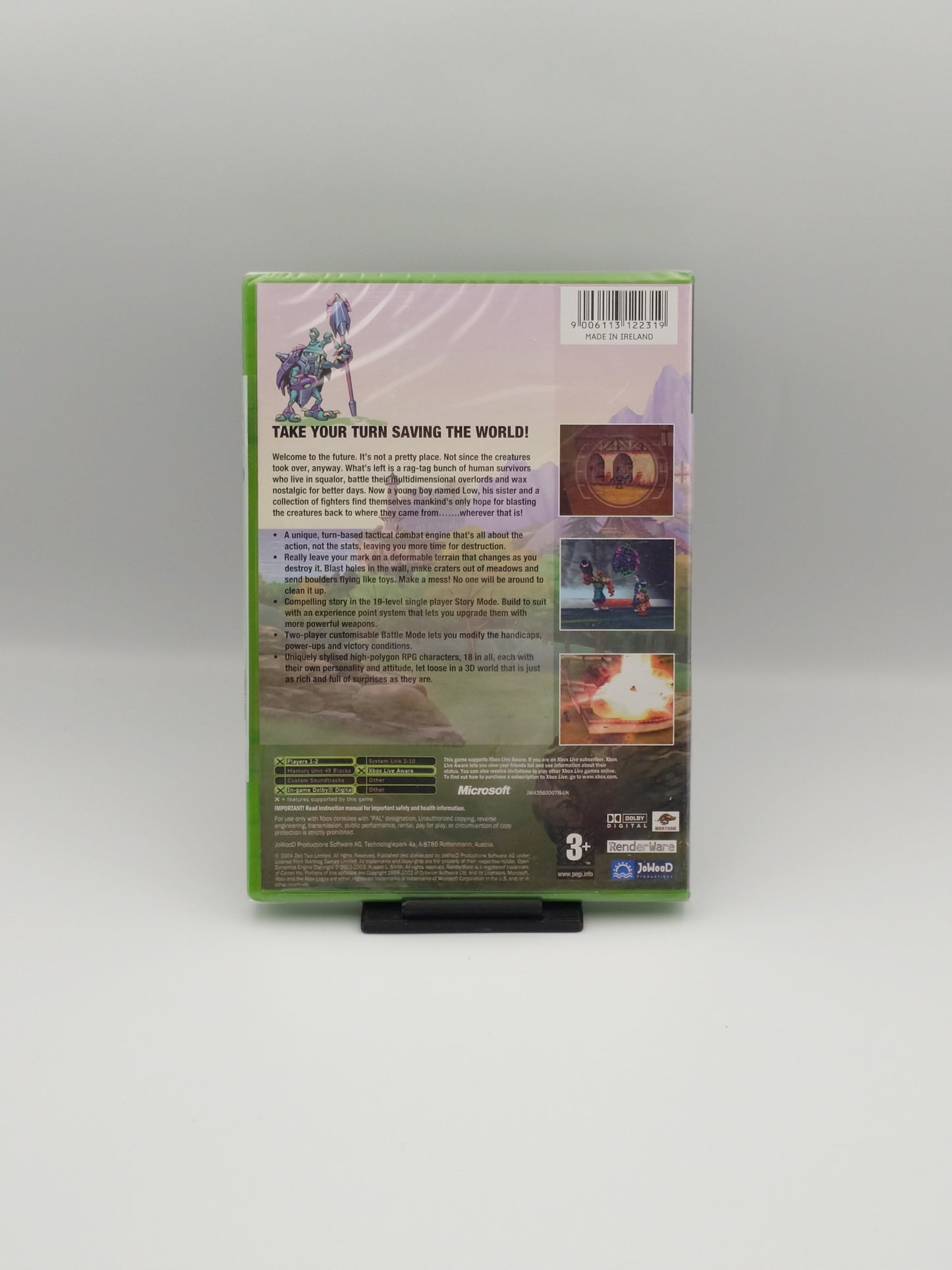 Future Tactics: The Uprising (Xbox, PAL) – Factory Sealed