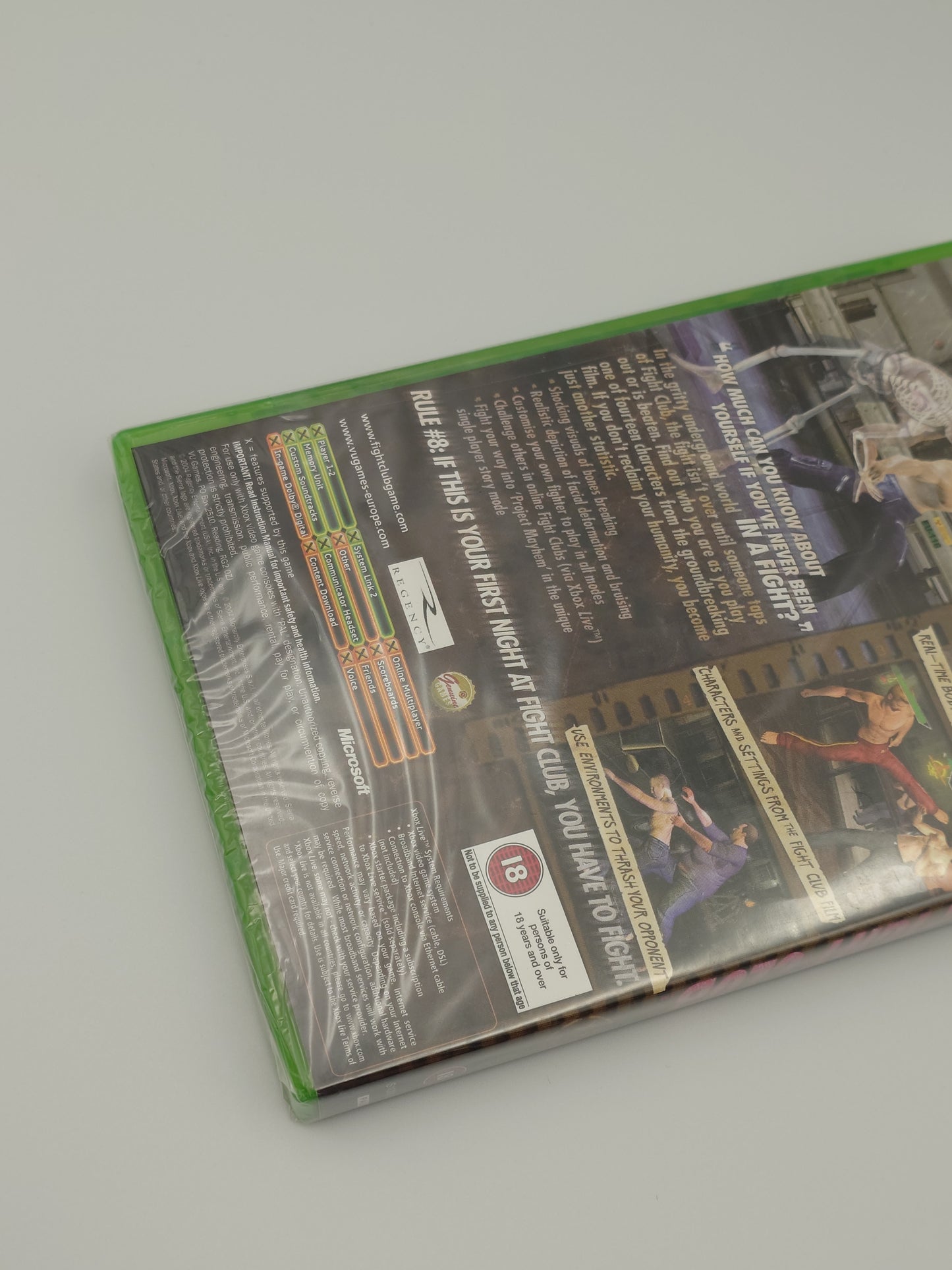 Fight Club (Xbox, PAL) – Factory Sealed