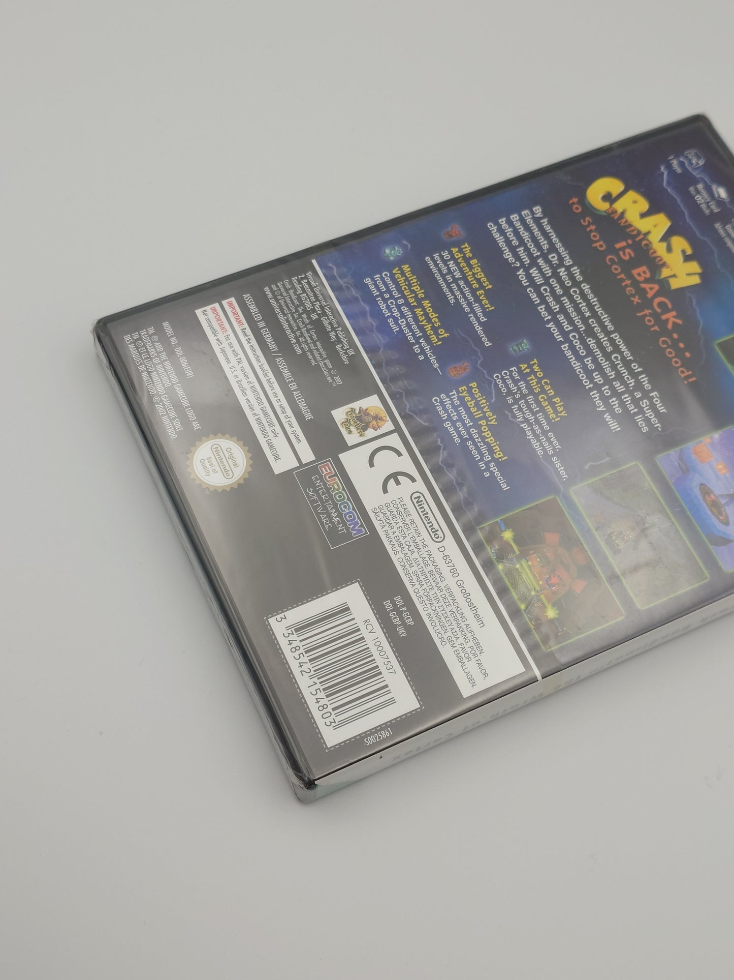 Crash Bandicoot: The Wrath of Cortex (Nintendo Gamecube, UK PAL) – Factory Sealed