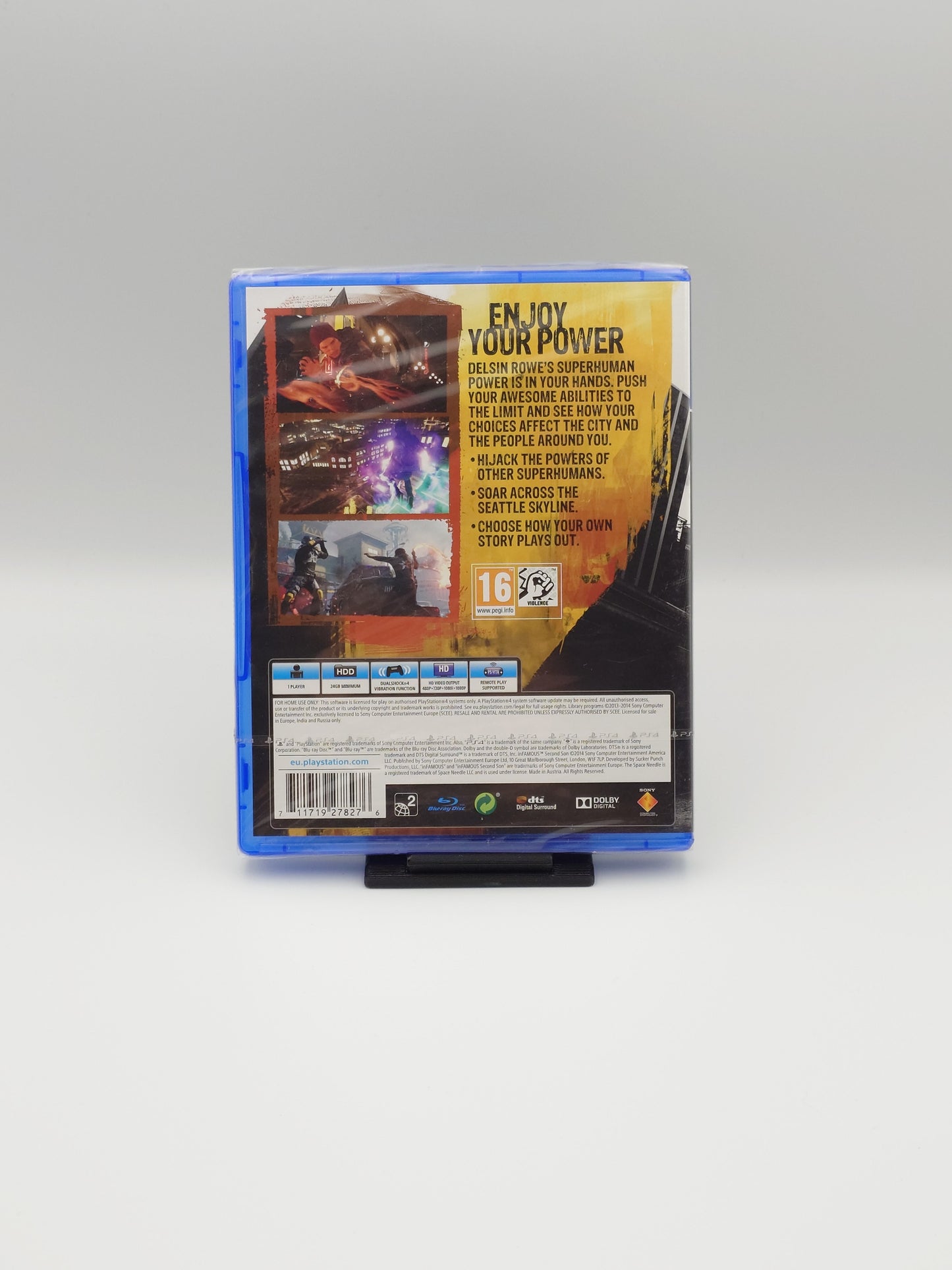Infamous: Second Son (PS4, UK PAL) – Factory Sealed