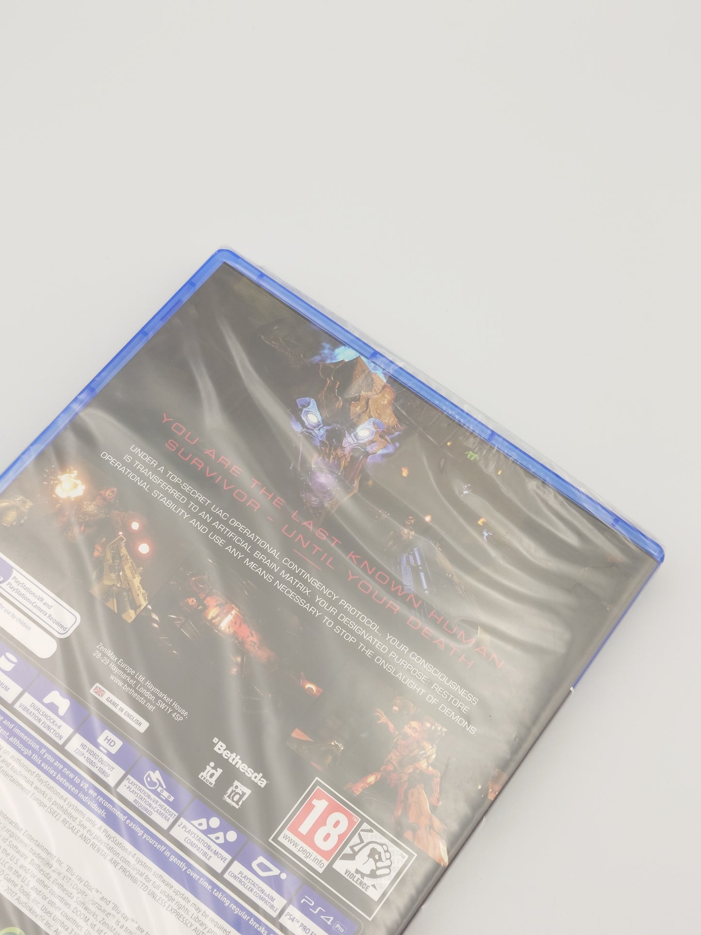 DOOM VFR (PS4 VR, UK PAL) – Factory Sealed