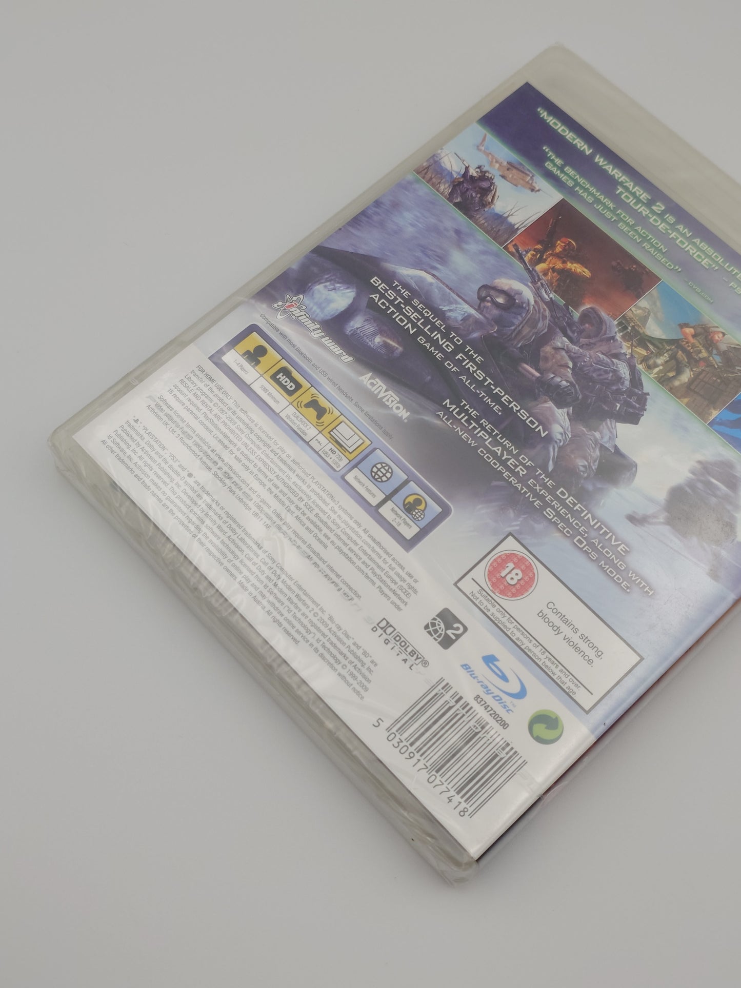 Call of Duty: Modern Warfare 2 (PS3, UK PAL) – Factory Sealed