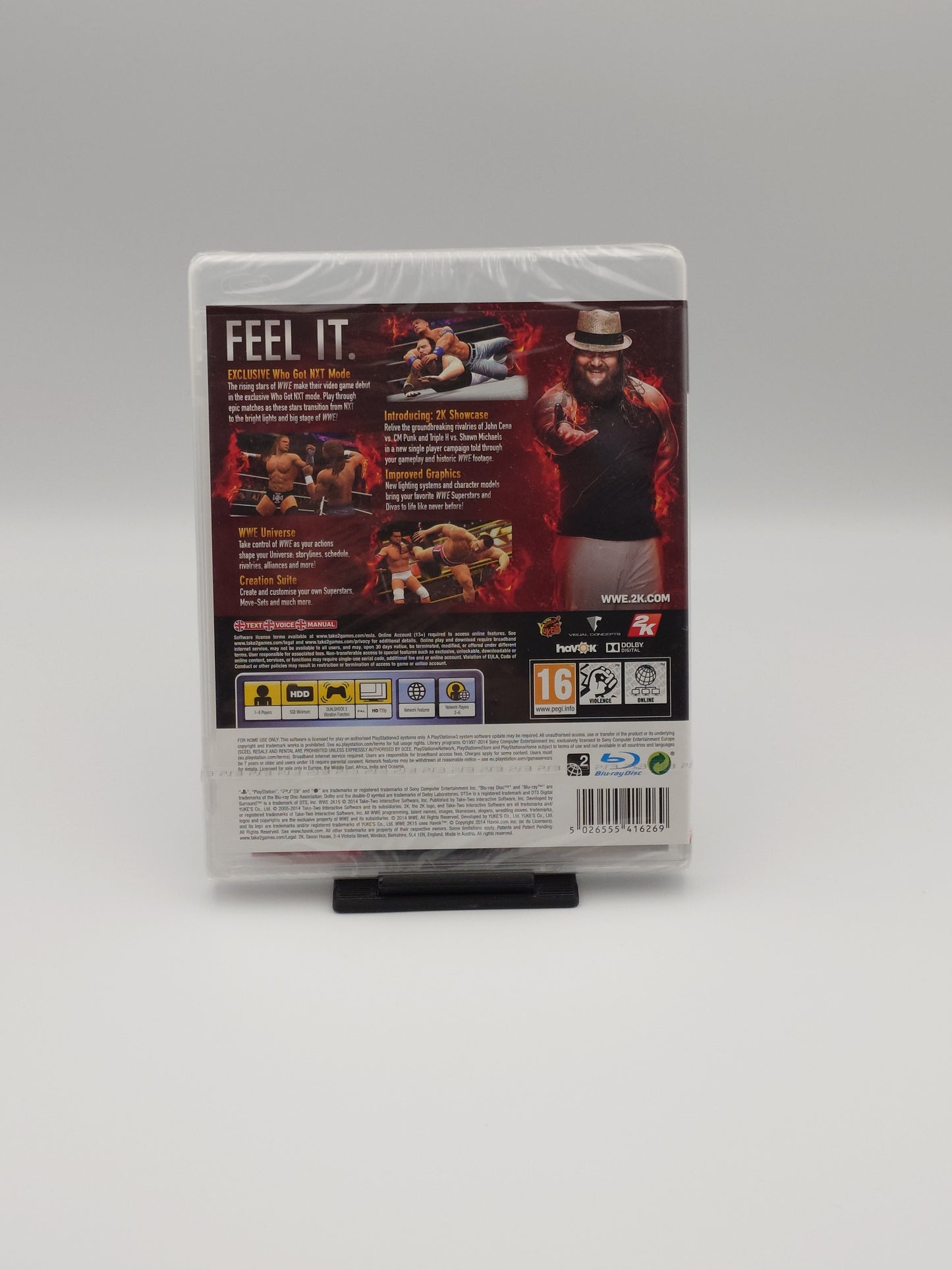 WWE 2K15 (PS3, UK PAL) – Factory Sealed