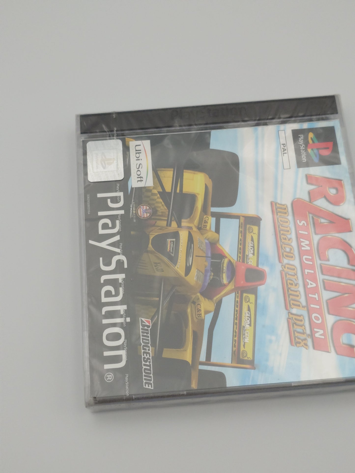 Racing Simulator: Monaco Grand Prix (PS1, UK PAL) – Factory Sealed