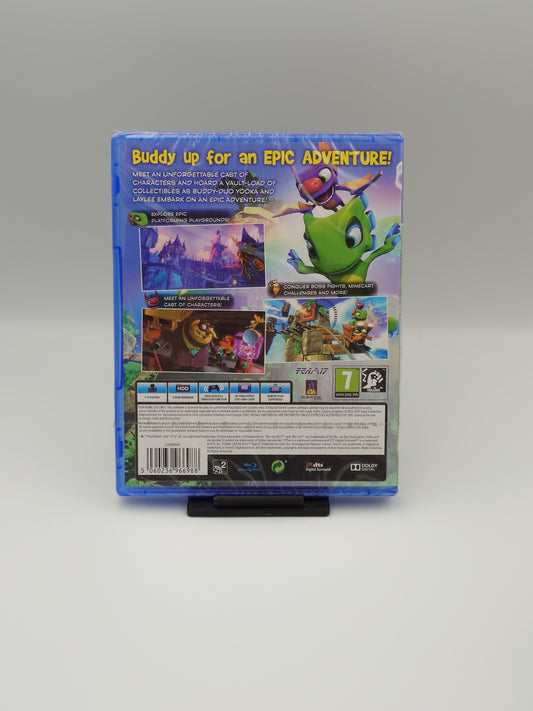 Yooka-Laylee (PS4, UK PAL) – Factory Sealed