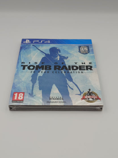 Rise of the Tomb Raider - 20 Year Celebration (PS4, UK PAL) - Factory Sealed