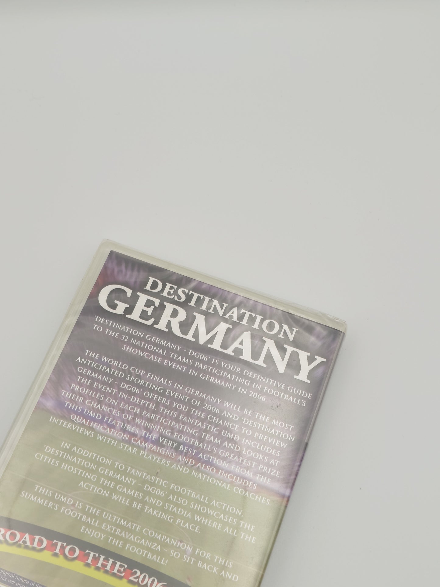 Destination Germany: Road to the 2006 Finals (PSP UMD Video, PAL) – Factory Sealed