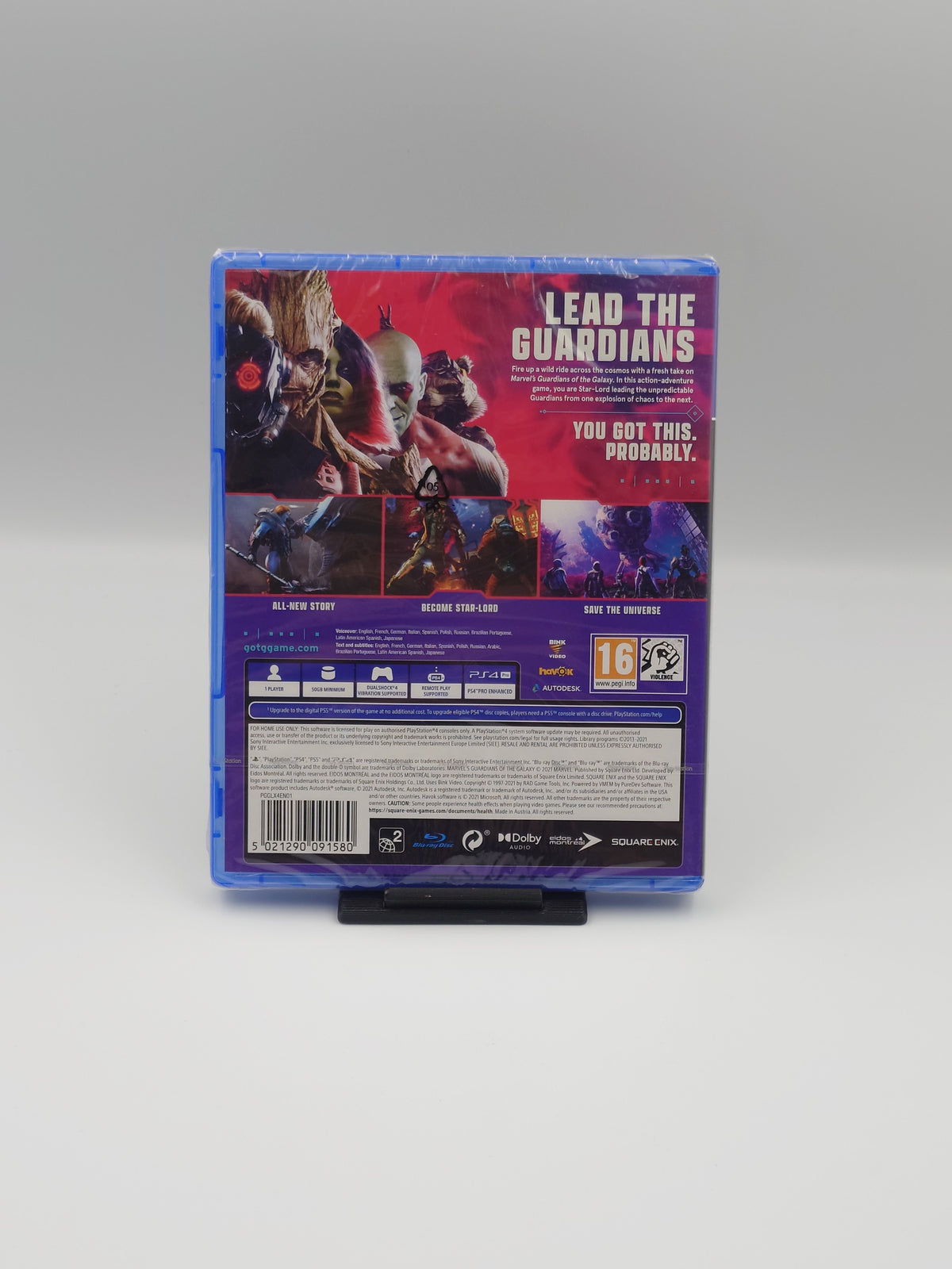 Marvel's Guardians of the Galaxy (PS4, UK PAL) - Factory Sealed