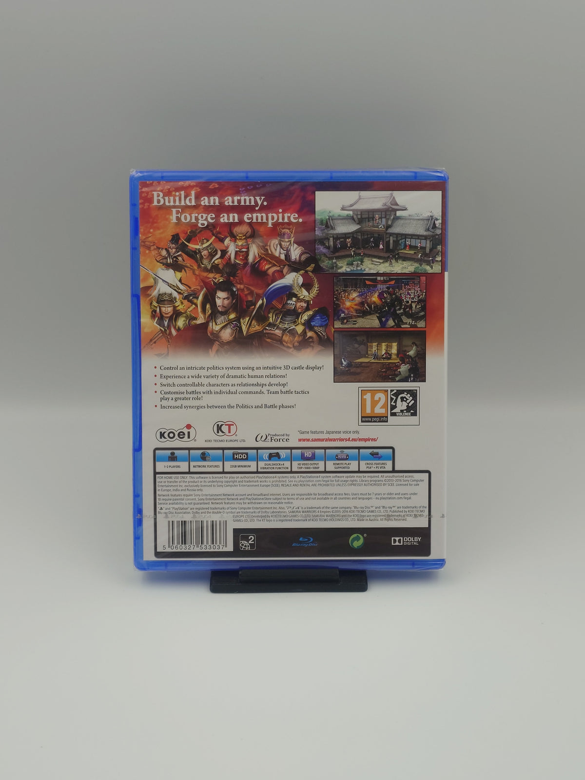Samurai Warriors 4 Empires (PS4, UK PAL) - Factory Sealed