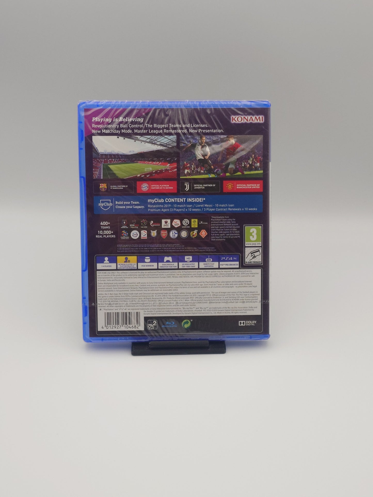 PES 2020 – MUFC Edition (PS4, UK PAL) – Factory Sealed