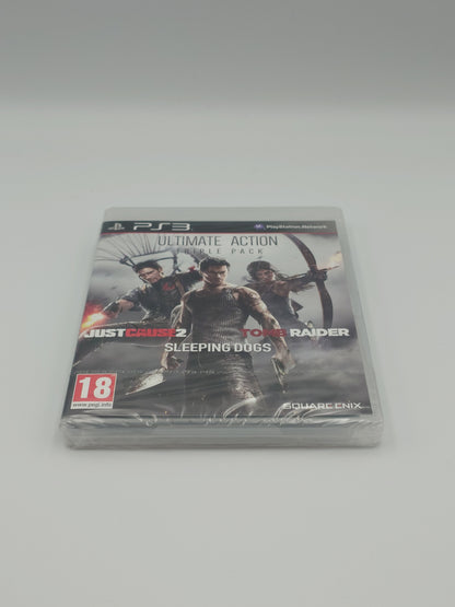 Ultimate Action Triple Pack (PS3, UK PAL) – Factory Sealed