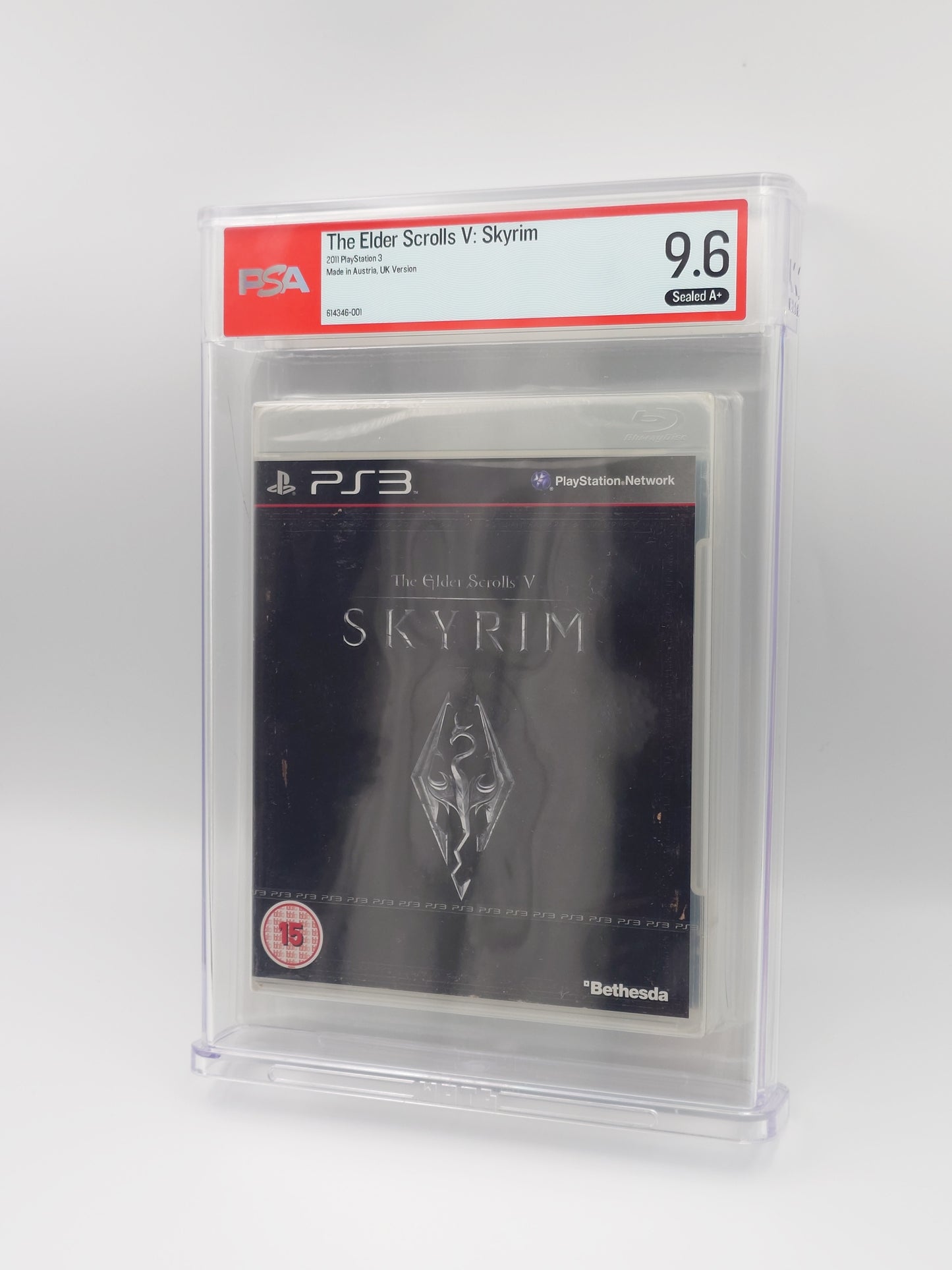 The Elder Scrolls V: Skyrim (PS3, UK PAL, Factory Sealed) - PSA 9.6 A+