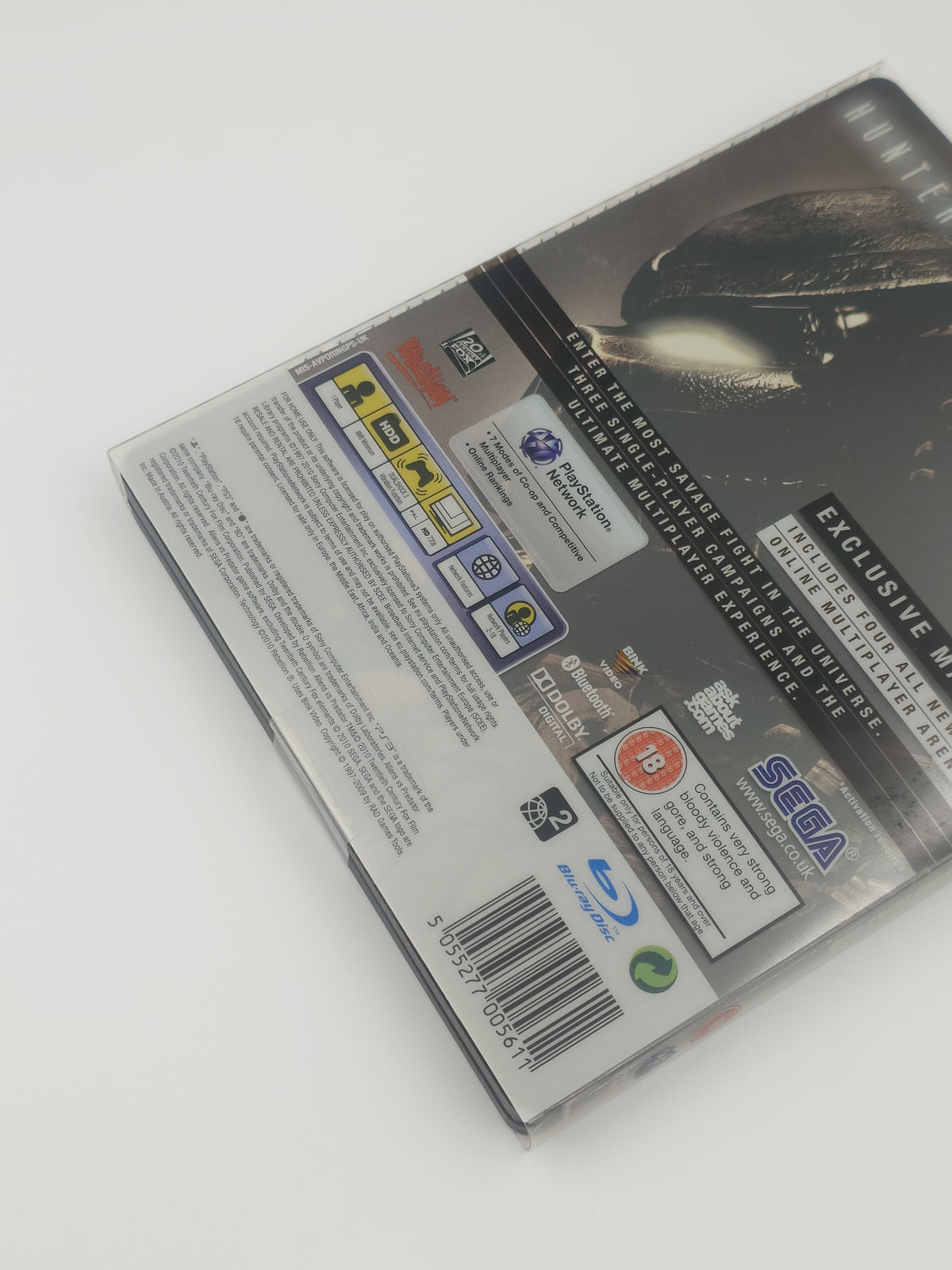 Aliens vs. Predator - Limited Edition Steelbook (PS3, UK PAL) - Factory Sealed