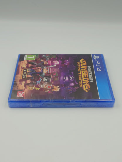 Minecraft Dungeons - Ultimate Edition (PS4, UK PAL) - Factory Sealed