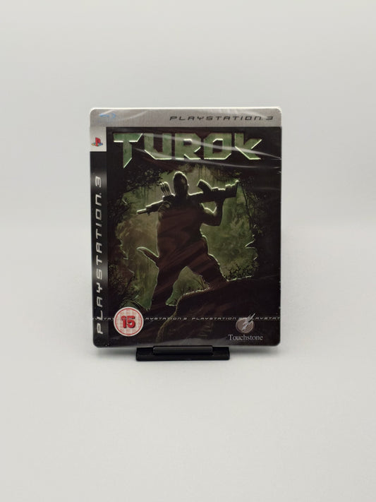 Turok – Limited Edition Steelbook (PS3, UK PAL) – Factory Sealed