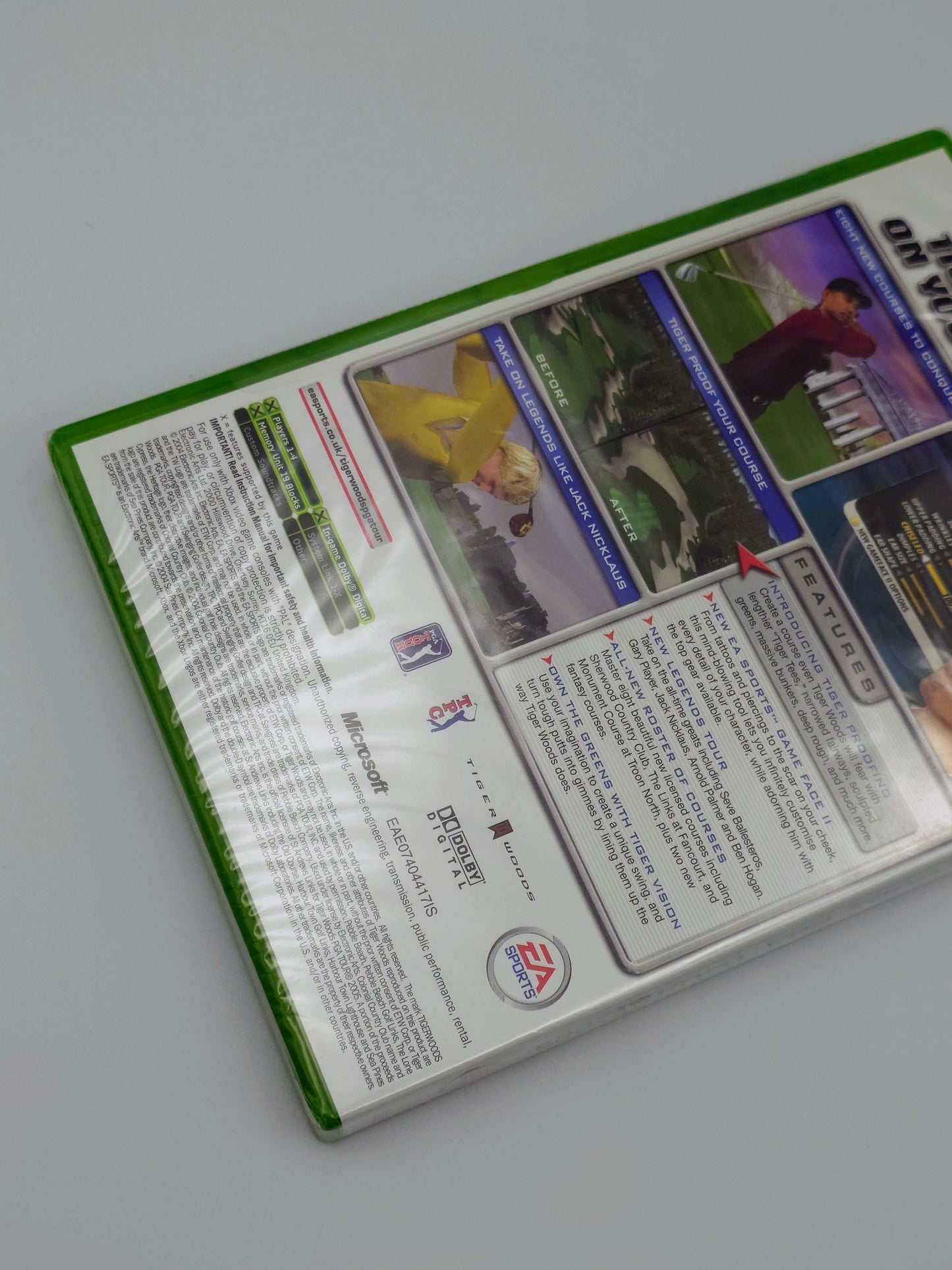EA Sports: Tiger Woods PGA Tour 2005 (Xbox, PAL) – Factory Sealed