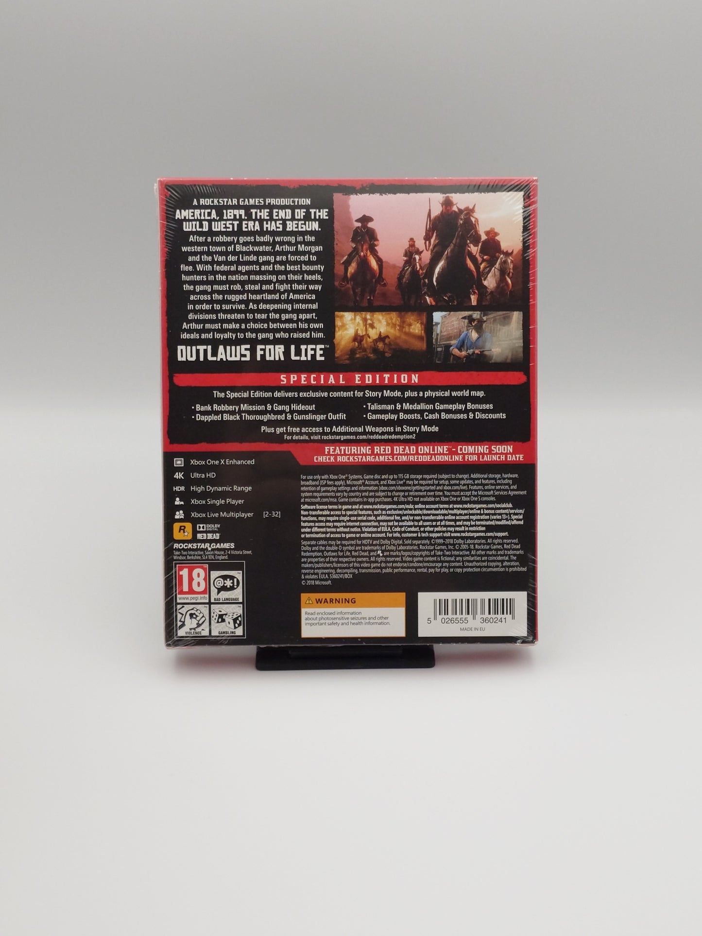 Red Dead Redemption 2 – Special Edition (Xbox One, PAL) – Factory Sealed