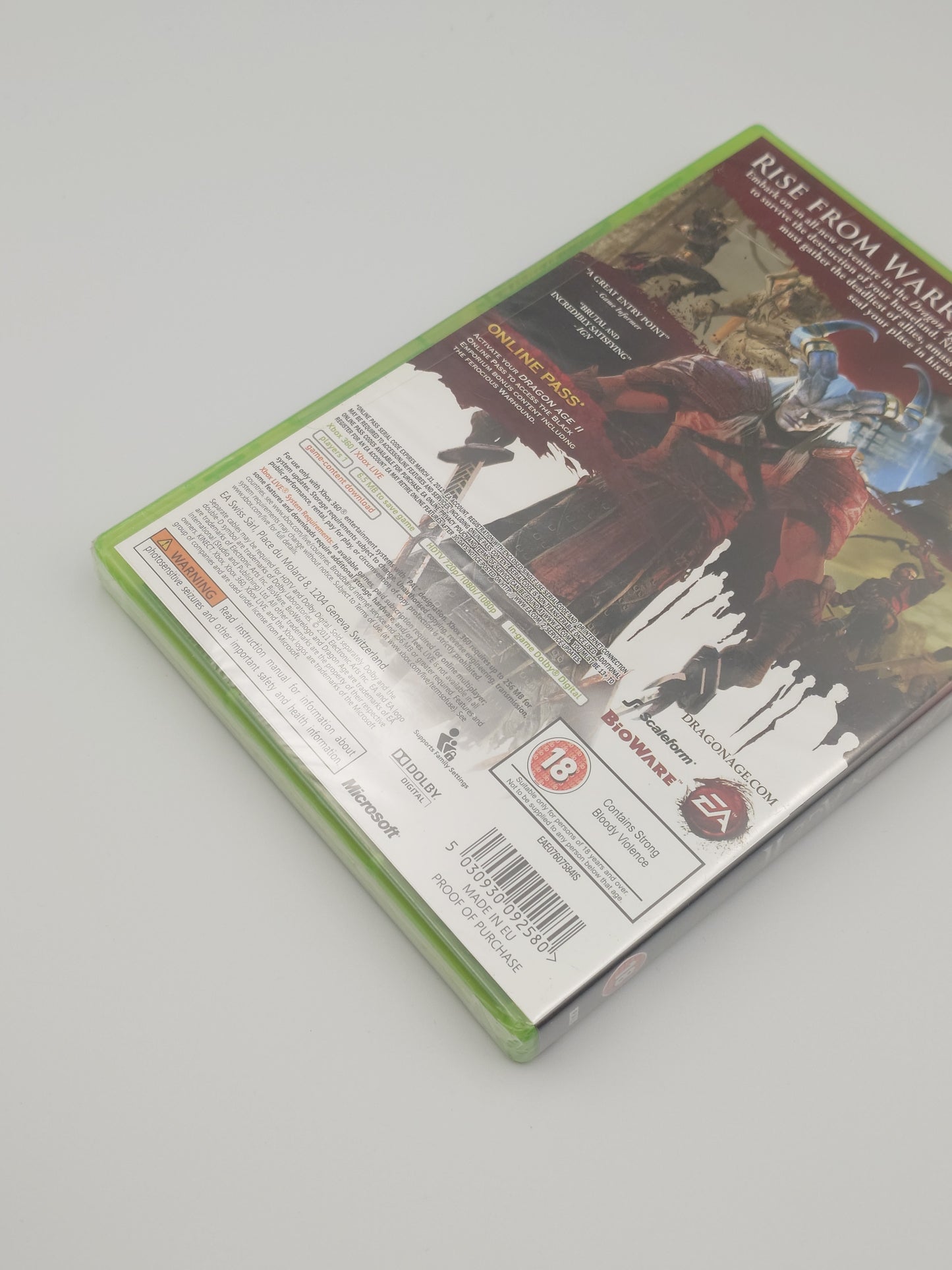 Dragon Age II (Xbox 360, PAL) – Factory Sealed