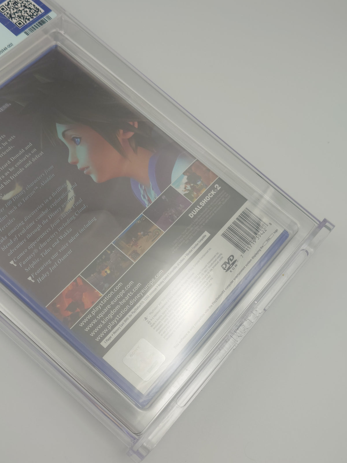 Kingdom Hearts - Foil 'First Print' (PS2, UK PAL, Factory Sealed) - PSA Graded 9.6 A+