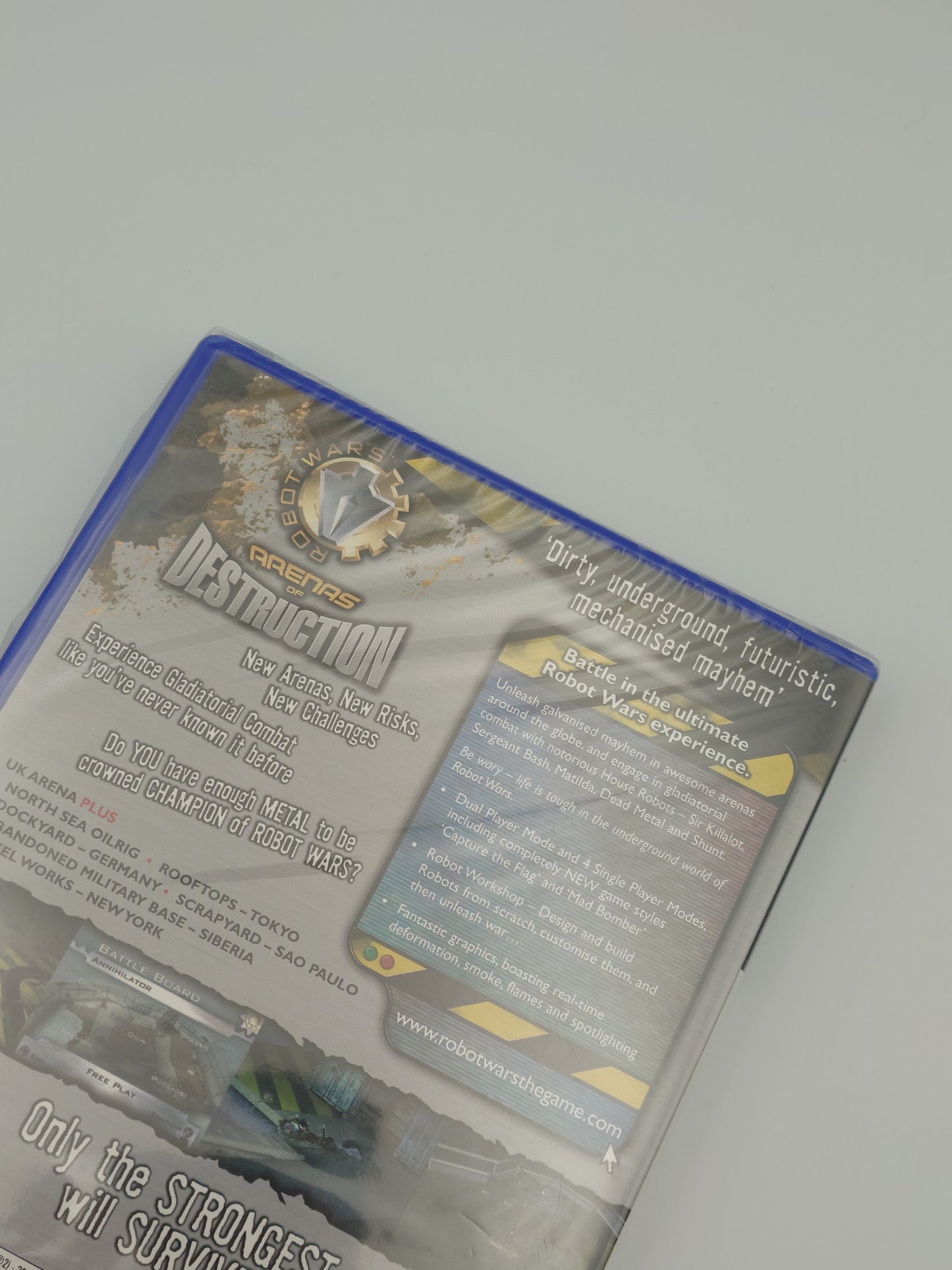 Robot Wars: Arenas Of Destruction (PS2, UK PAL) – Factory Sealed