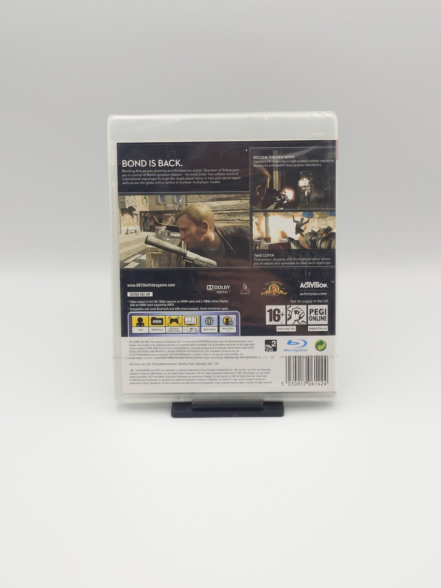007: Quantum of Solace (PS3, UK PAL) – Factory Sealed