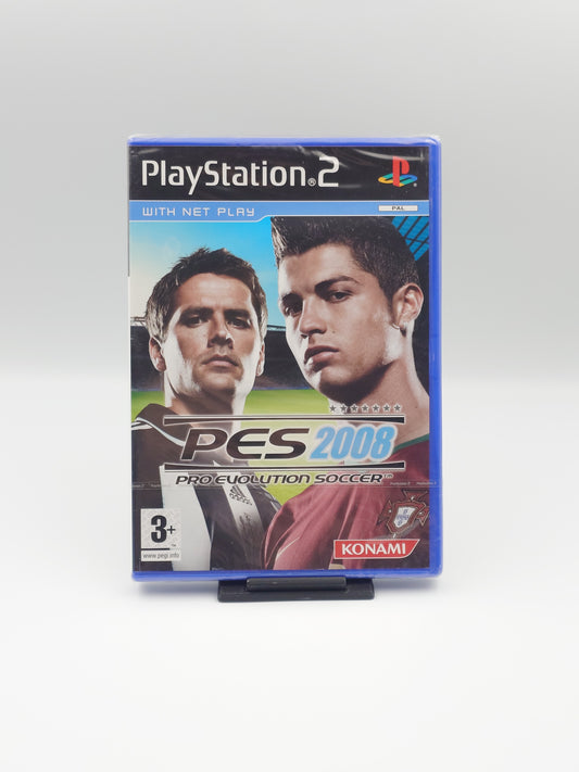 Pro Evolution Soccer 2008 (PS2, UK PAL) - Factory Sealed