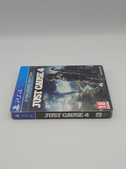 Just Cause 4 – Limited Edition Steelbook (PS4, UK PAL) – Factory Sealed